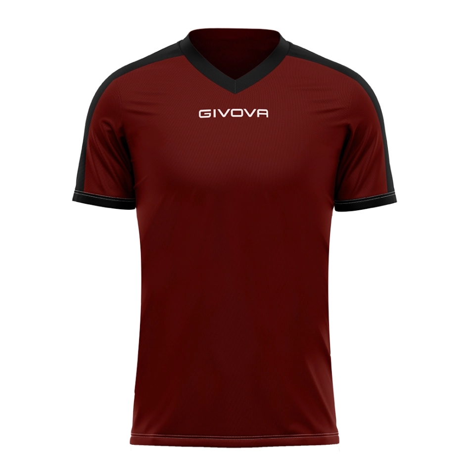 Givova Revolution tricou bordo-negru 0810 demo