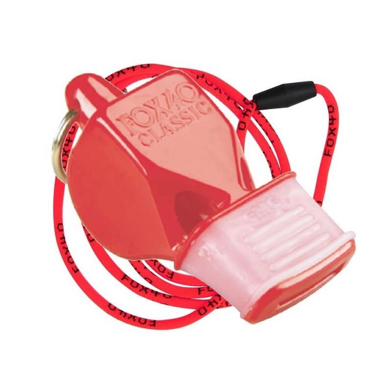 Fox 40 Clasic fluier protectie dentara cmg 115 db roșu demo