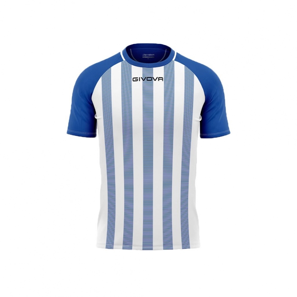 Givova Tratto tricou albastru-alb 0203 demo
