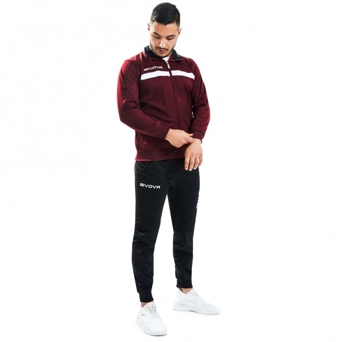 Givova One trening unisex bordo-negru 0810 demo
