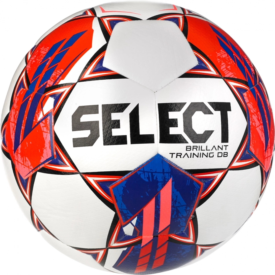 Select FB Brillant Training DB V23 minge de fotbal alb-roșu demo