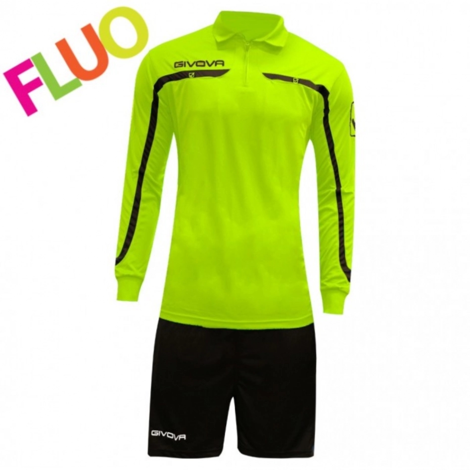 Givova Kit Director echipament arbitru verde fluo 1910 demo