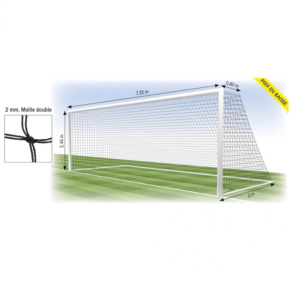 Tremblay plasa poarta 7,32x2,44 m demo