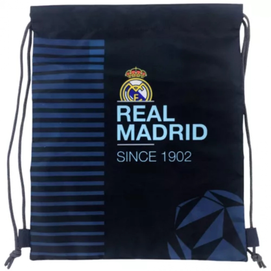 Geanta de sport Real Madrid mica albastru inchis demo