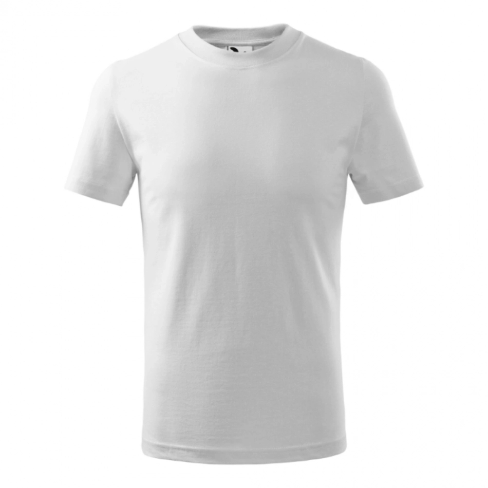 Malfini Basic tricou copii alb demo