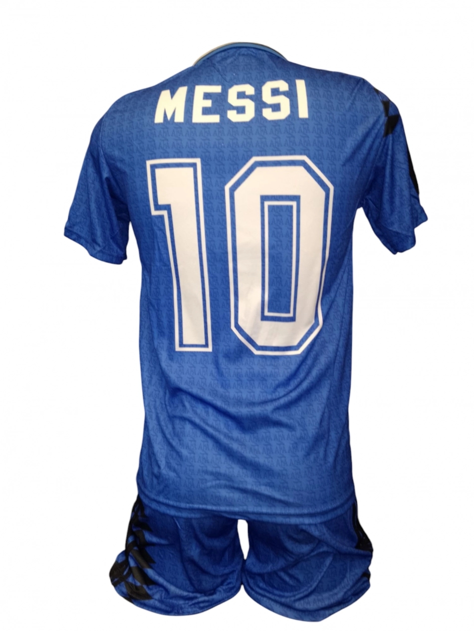 Replica Argentin Messi echipament albastru-negru demo