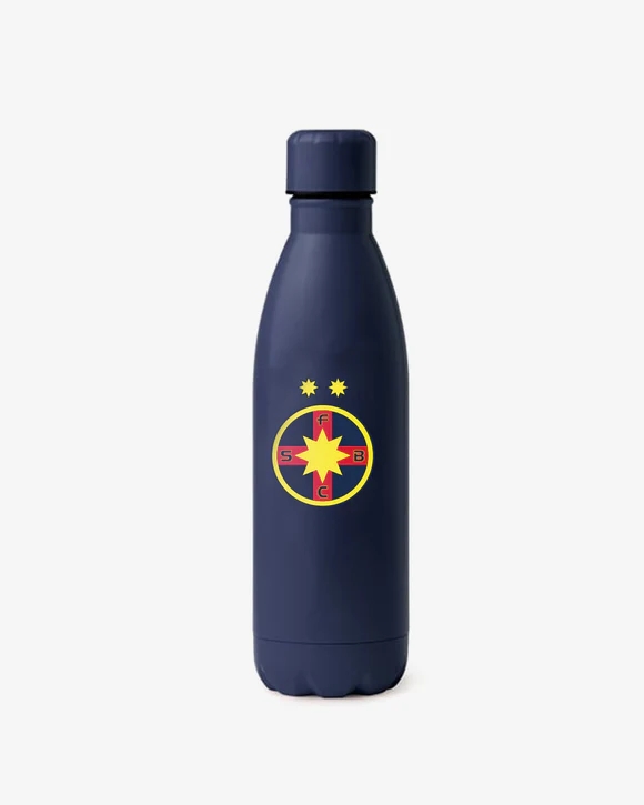 FCSB bidon apa logo albastru demo
