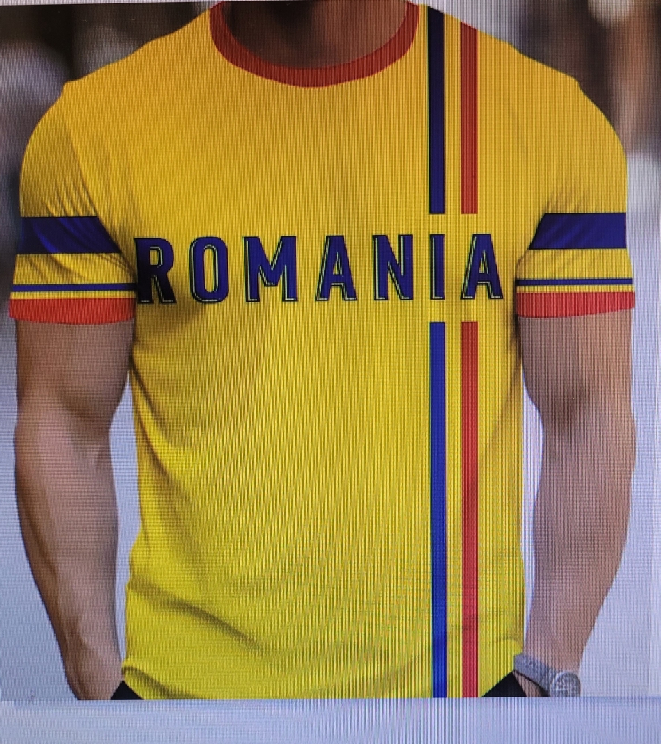 Romania Replica tricou demo