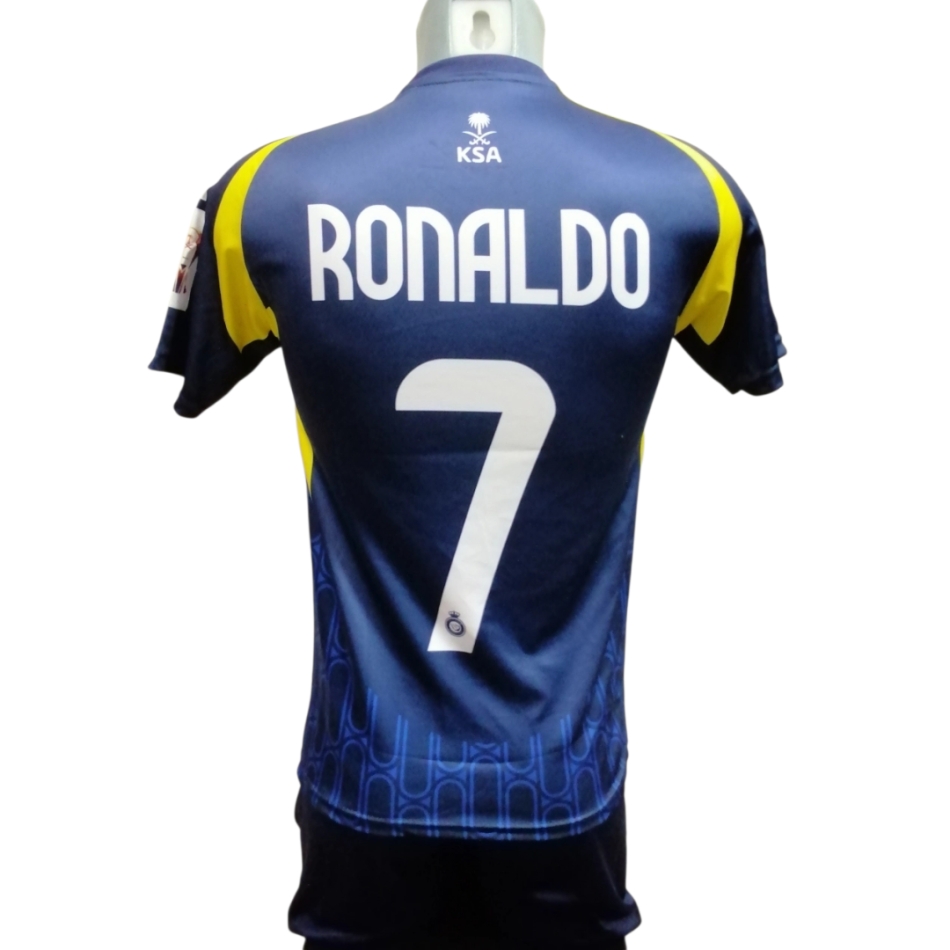 Replica All Nasr Ronaldo echipament albastru navy demo